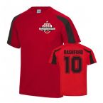 Marcus Rashford Manchester United Sports Training Jersey (Red)