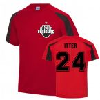 Gian-Luca Itter Freiburg Sports Training Jersey (Red)