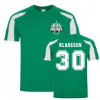 Davy Klaassen Bremen Sports Training Jersey (Green)