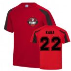 Kaka Milan Sports Training Jersey (Red)