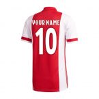 2020-2021 Ajax Adidas Home Football Shirt (Your Name)