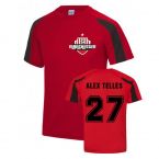 Alex Telles Manchester Sports Training Jersey (Red)