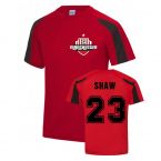 Luke Shaw Manchester Sports Training Jersey (Red)