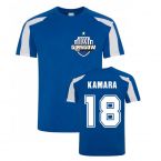 Glen Kamara Rangers Sports Training Jersey (Blue)
