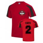 Cafu Milan Sport Training Jersey (Red)