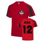 Ante Rebic Milan Sport Training Jersey (Red)