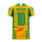 Ivory Coast 2023-2024 Home Concept Football Kit (Libero) (Your Name)