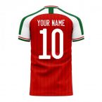 Hungary 2025-2026 Home Concept Football Kit (Libero) (Your Name)