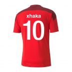 2020-2021 Switzerland Home Puma Football Shirt (Kids) (XHAKA 10)