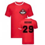 Franck Kessie Milan Ringer Tee (Red)