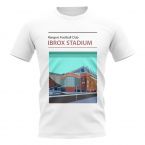 Ibrox Stadium Rangers Football Club Stadium T-Shirt (White)
