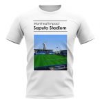 Saputo Stadium Montreal Impact Stadium T-Shirt (White)