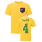 Tim Cahill Australia National Hero Tee (Yellow)