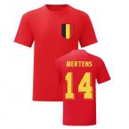 Dries Mertens Belgium National Hero Tee's (Red)