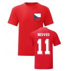 Pavel Nedved Czech Republic National Hero Tee's (Red)