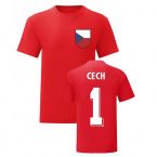 Petr Cech Czech Republic National Hero Tee's (Red)
