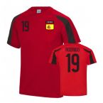 Spain Sports Training Jersey (Rodrigo 19)