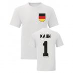 Oliver Kahn Germany National Hero Tee's (White)