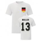 Thomas Muller Germany National Hero Tee's (White)