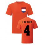 Frank De Boer Holland National Hero Tee's (Orange)