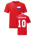 Andrey Arshavin Russia National Hero Tee (Red)