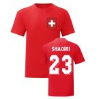Xherdan Shaqiri Switzerland National Hero Tee (Red)