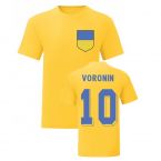 Andriy Voronin Ukraine National Hero Tee (Yellow)