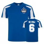 Stefan De Vrij Inter Milan Sports Training Jersey (Blue)