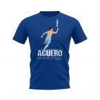Sergio Aguero T-Shirt (Blue)