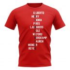 Invincibles Team T-Shirt (Red)