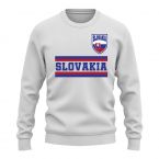 Slovakia Core Country Sweatshirt (White)