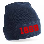 Barcelona 1899 Football Beanie Hat (Navy)