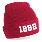Liverpool 1892 Football Beanie Hat (Red)