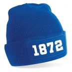 Glasgow 1872 Football Beanie Hat (Blue)