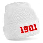 River Plate 1901 Football Beanie Hat (White)