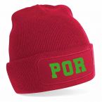 Portugal National Football Beanie (Red)
