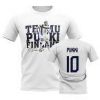 Teemu Pukki Finland Player Tee (White)