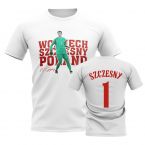 Wojciech Szczesny Poland Player Tee (White)