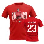 Xherdan Shaqiri Switzerland Player Tee (Red)