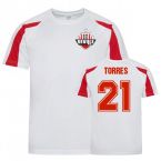 Oliver Torres Sevilla Sports Training Jersey (Red/White)