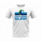 California Surf Vintage Badge T-Shirt (White)