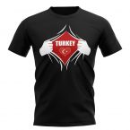 Turkey Chest Badge T-Shirt (Black)