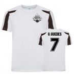 Goncalo Guedes Valencia Sports Training Jersey (White/Black)
