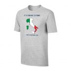 Italy IT'S COMING TO ROME t-shirt, grey