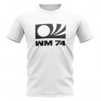 West Germany 1974 World Cup T-Shirt (White)