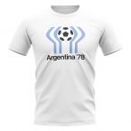 Argentina 1978 World Cup T-Shirt (White)