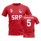 Dejan Stankovic Country Code Hero T-Shirt (Red)