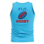 Fiji Rugby Ball Tank Top (Sapphire Blue)