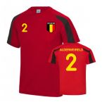 Belgium Sports Training Jersey (Alderweireld 2)