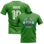 Sadio Mane Senegal Illustration T-Shirt (Green)